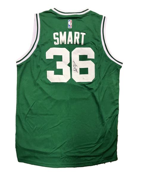 marcus smart signed jersey